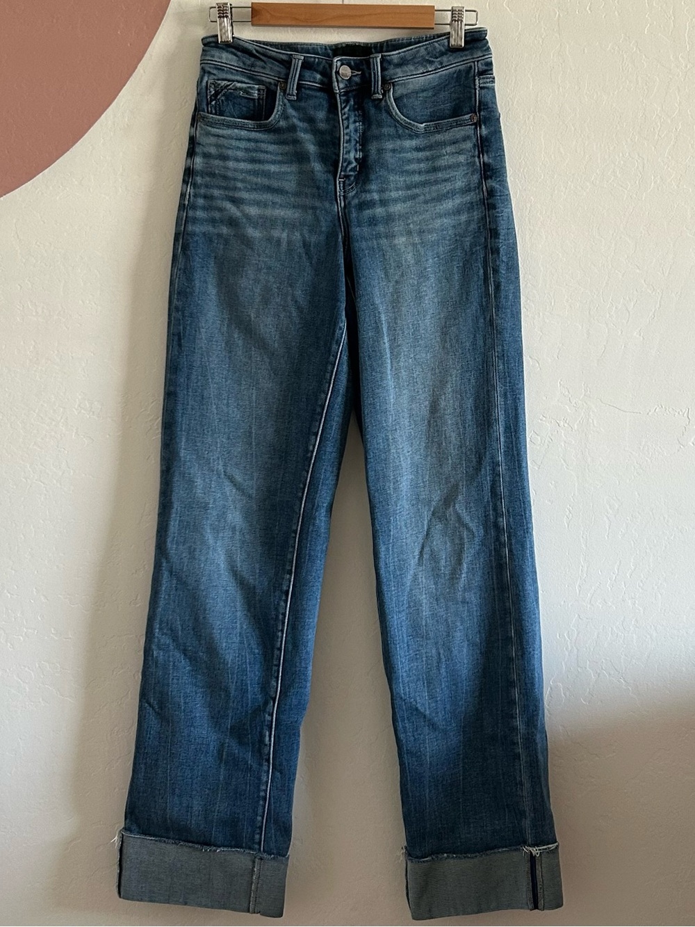 Women’s Buckle Black Fit No 35 Wide-Leg Blue Jeans